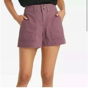 A New Day High Waisted Purple Shorts